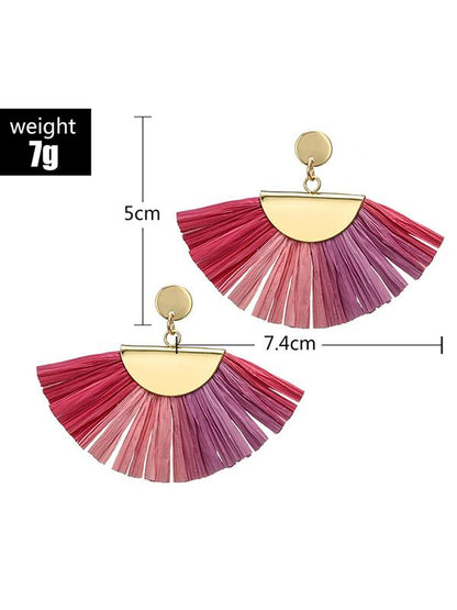 Vintage Ethnic-style Tassels Earrings