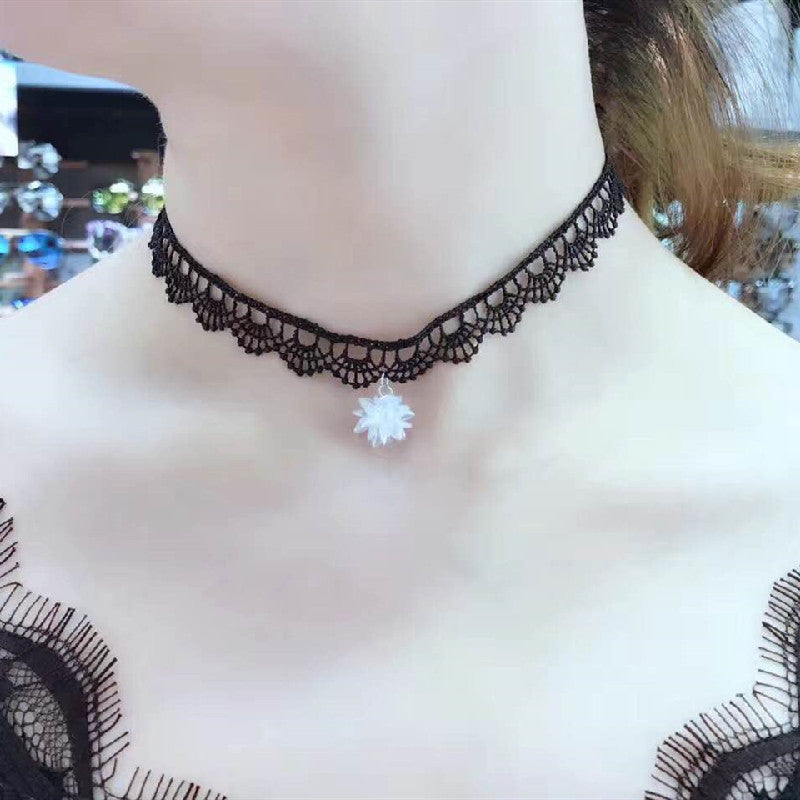 WHOLESALE simple lace necklace