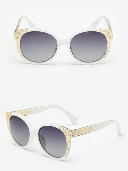Classical Popular Ultra-violet Ray Intercepting Retro Sunglasses