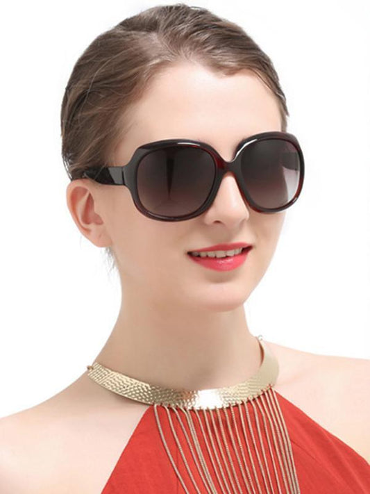 Popular Fashion Ultra-violet Ray Intercepting Big Structure Sunglasses