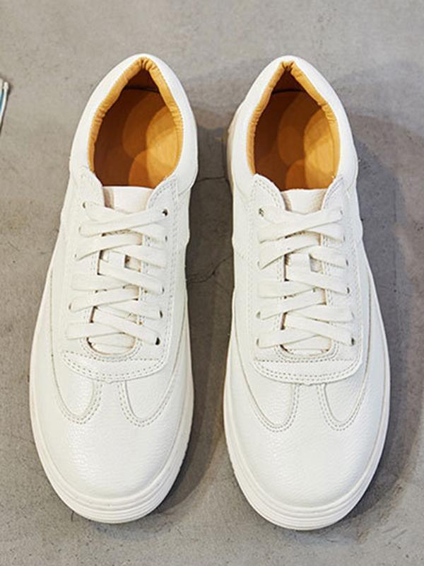 Solid Color Casual Sports Shoes