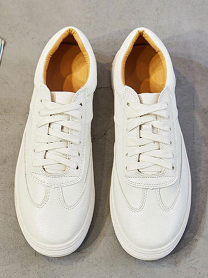 Solid Color Casual Sports Shoes