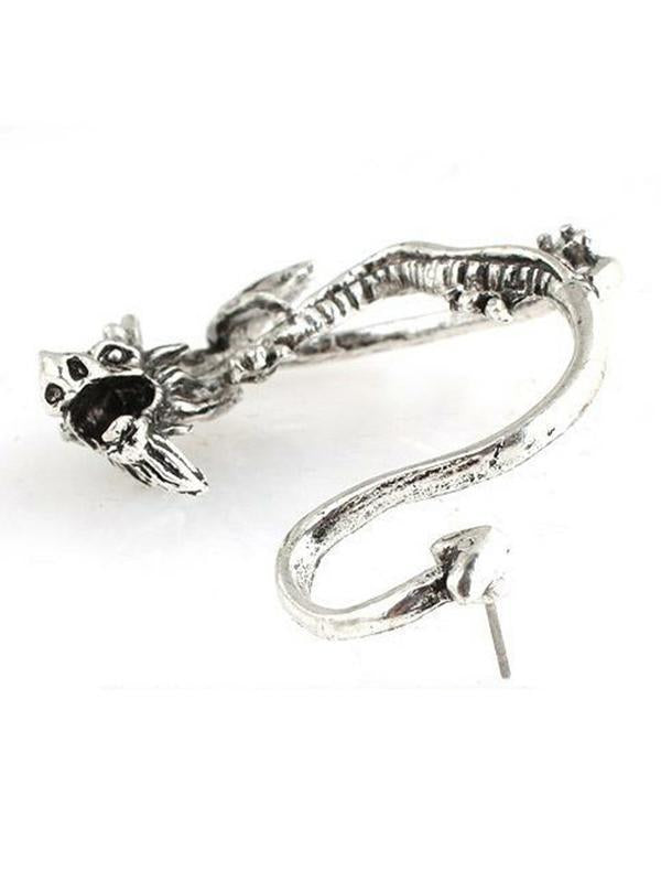 Vintage Kiss of Dragon Alloy Earring Accessories