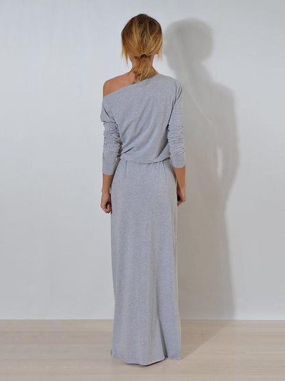 Classical Long Sleeves Full Dress