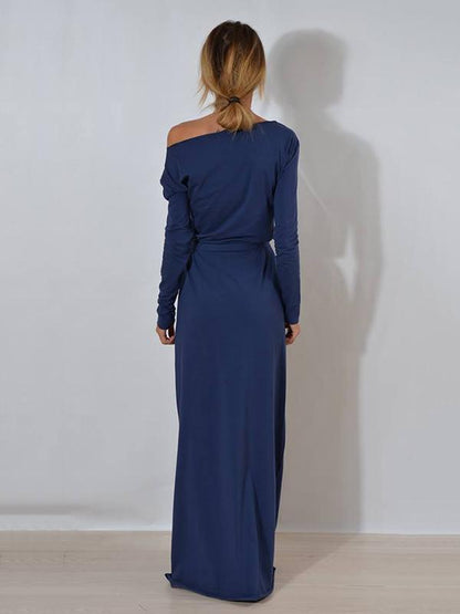 Classical Long Sleeves Full Dress