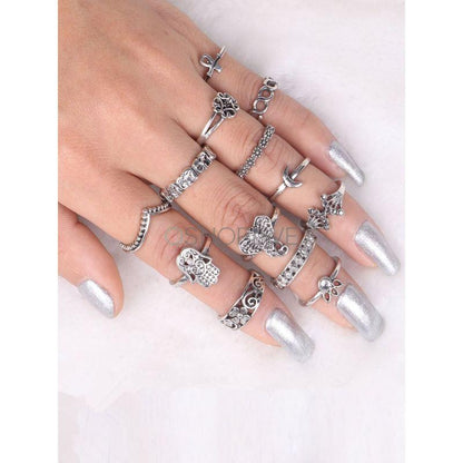 13pcs Vintage Rings Accessories