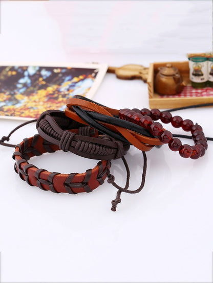 Vintage Punk Plait Bracelet Accessories