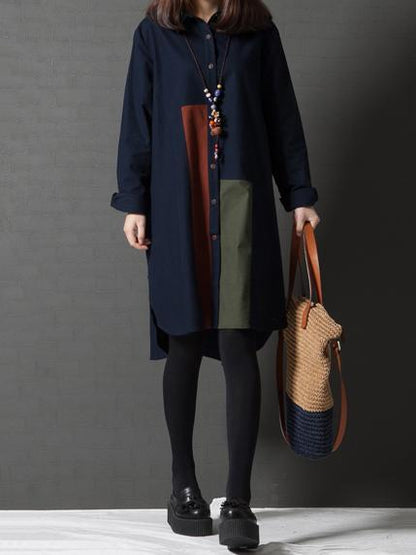 Original Long Shirt in Green or Blue Color