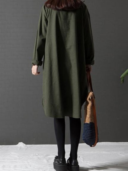 Original Long Shirt in Green or Blue Color