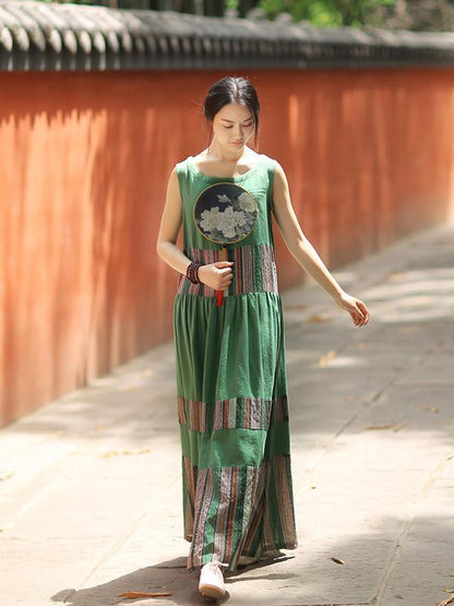 Fashion Ornament Authentic Style Dress, Three Colors