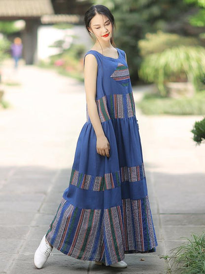 Fashion Ornament Authentic Style Dress, Three Colors