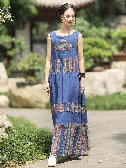 Fashion Ornament Authentic Style Dress, Three Colors