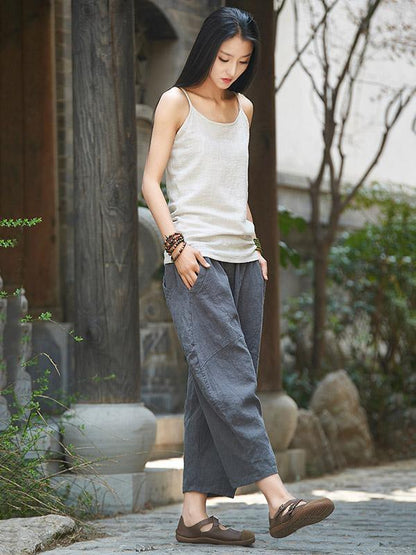 Casual Long Loosen Bloomers Pants in Different Colors