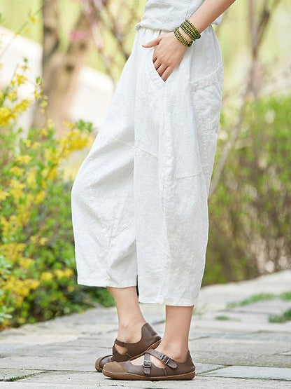 Casual Long Loosen Bloomers Pants in Different Colors
