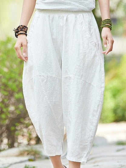 Casual Long Loosen Bloomers Pants in Different Colors