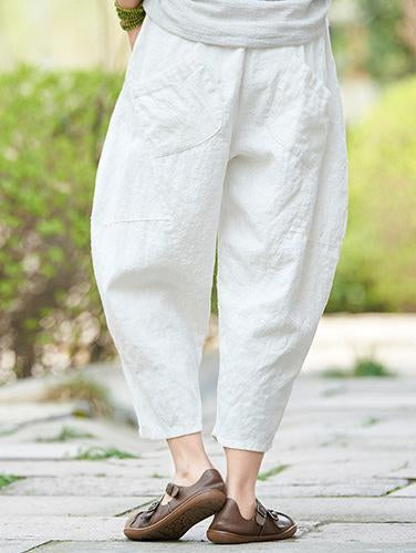 Casual Long Loosen Bloomers Pants in Different Colors