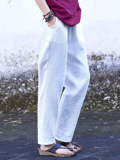 Casual Original Simple Linen Pants, Seven Colors