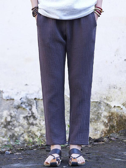 Casual Original Simple Linen Pants, Seven Colors