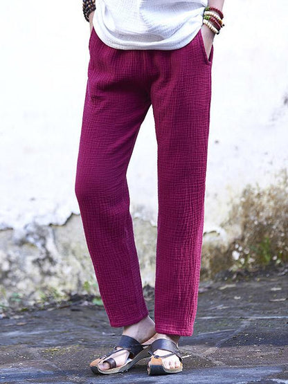 Casual Original Simple Linen Pants, Seven Colors