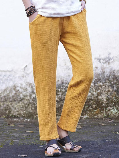Casual Original Simple Linen Pants, Seven Colors