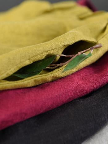 Loosen Casual Cotton Skirt with Floral Print, Four Color