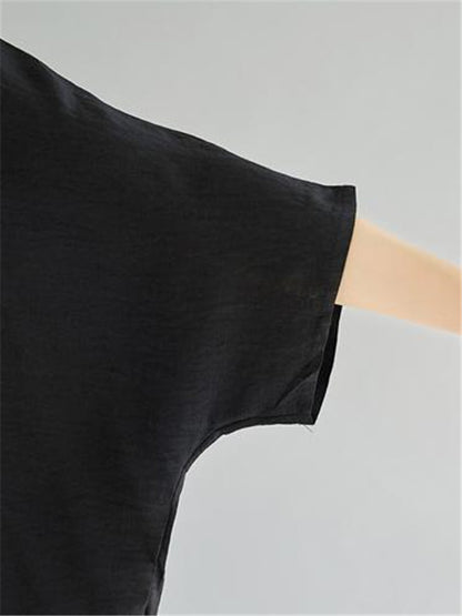 Super Loose Liberal Arts Black Suit