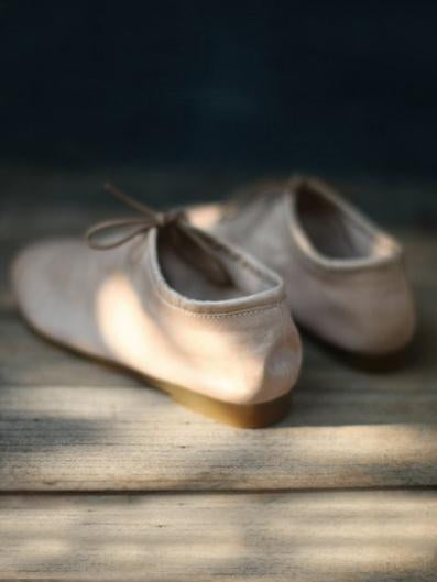 Traditional Style Leather Laces Casual Shoes
