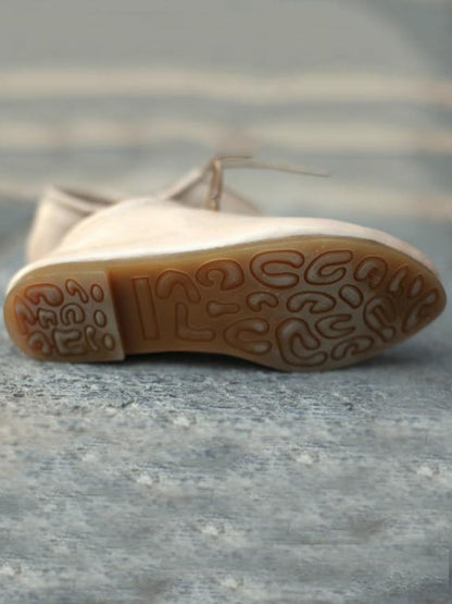 The new Lace-up Genuine leather Comfortable Shoes