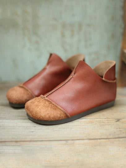 Size 35 Only one in stock Manual Genuine leather Split-joint Shoes