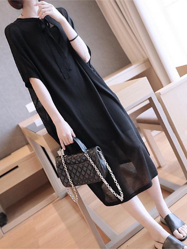 Loose Comfortable Knitting Cover-up Dress
