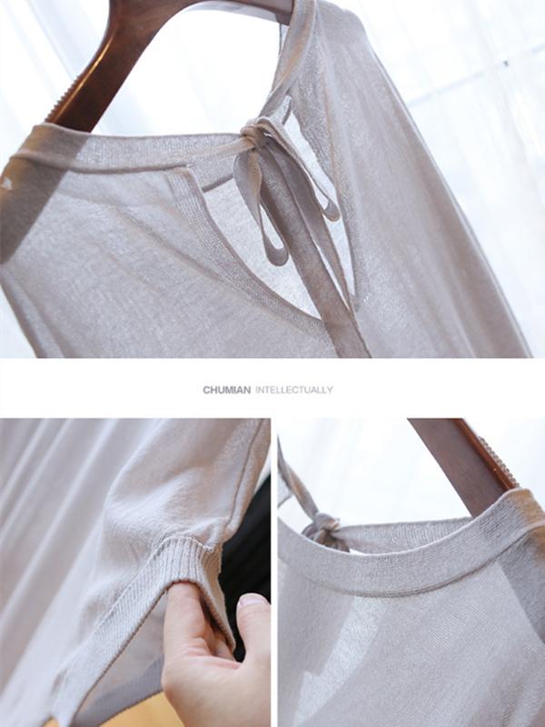 Loose Comfortable Knitting Cover-up Dress