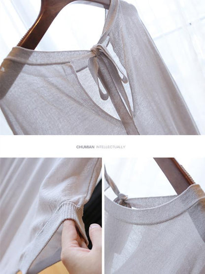 Loose Comfortable Knitting Cover-up Dress