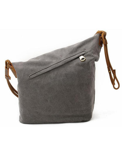 Simple Literature Worn Shoulder Convas Bag