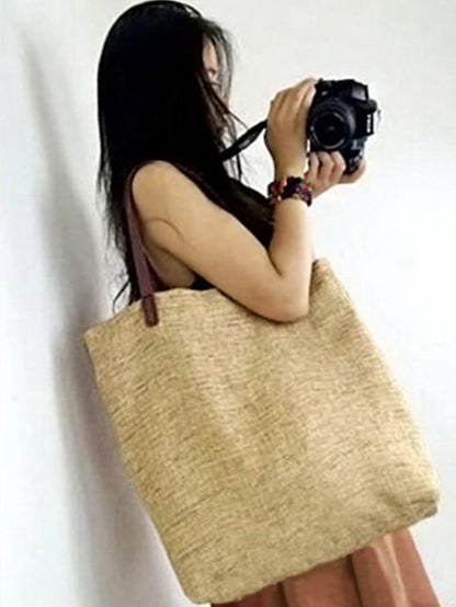 Woman Casual Fashion Leather Shoulder Bag, Three Colors