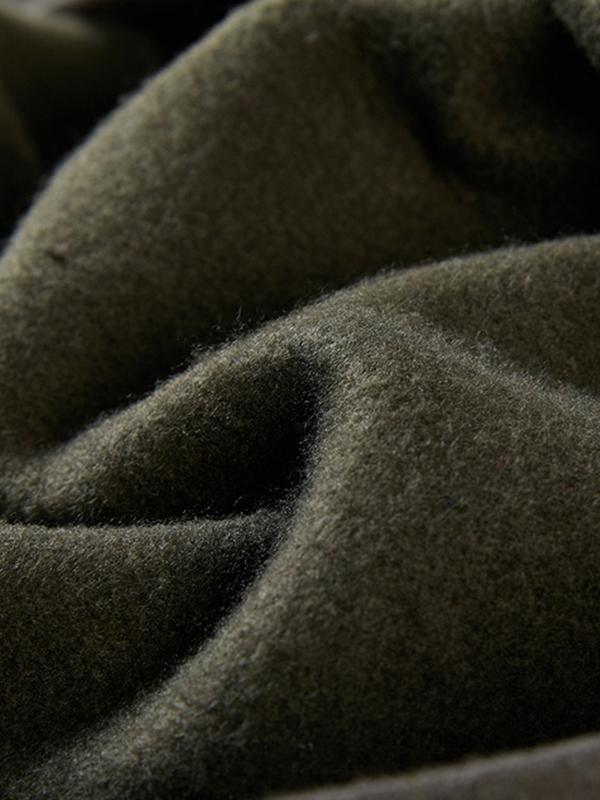 Plus Velvet Winter Loose Drawstring Hooded Sweatshirt