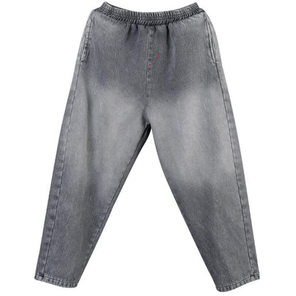 Casual Thick Warm Jeans For Women