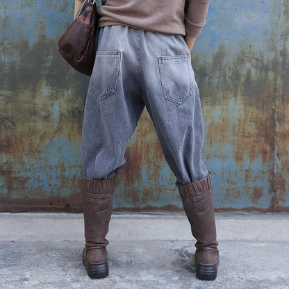 Casual Thick Warm Jeans For Women