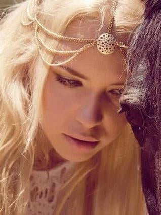 Bohemia Retro Hollow Tassels Headwear Accessories