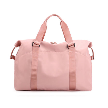 Portable casual women's bag clothing wet-dry separation fitness bag large capacity duffel bag waterproof nylon travel bag