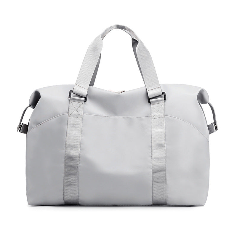 Portable casual women's bag clothing wet-dry separation fitness bag large capacity duffel bag waterproof nylon travel bag