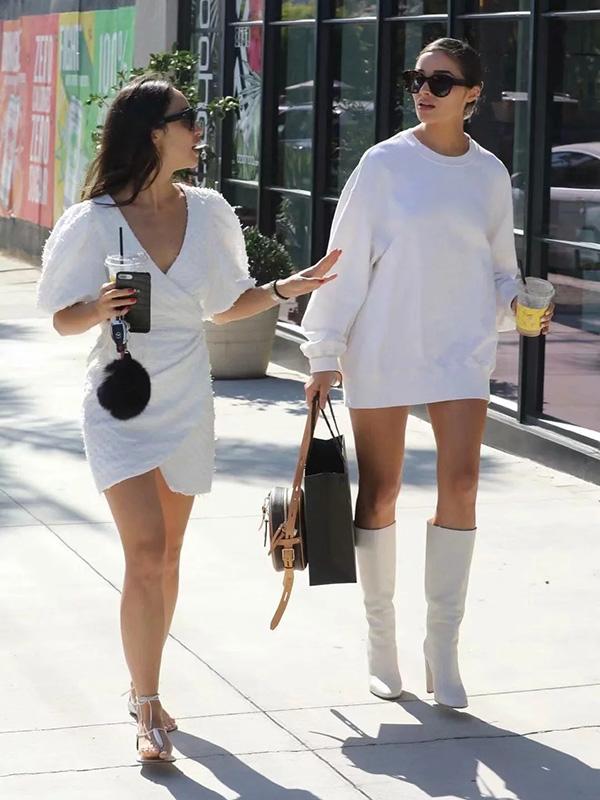 Fashion Casual Loose Solid Sweat Shirts