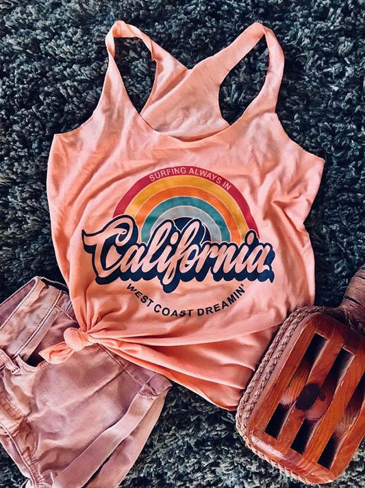 Fashion Printed Tank Tops