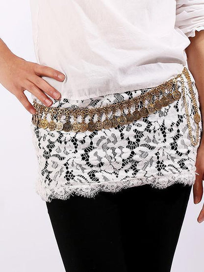 Vintage Coin Tassels Waist Chain Accessories