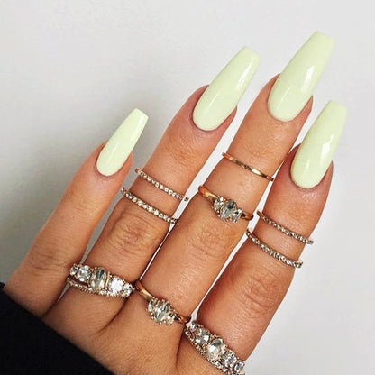 Ballet solid matte PRESS ON NAILS