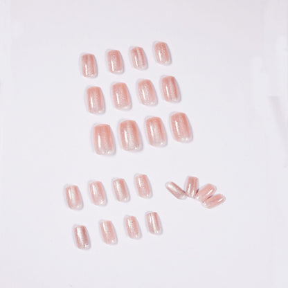 Crystal cat's eye PRESS ON NAILS