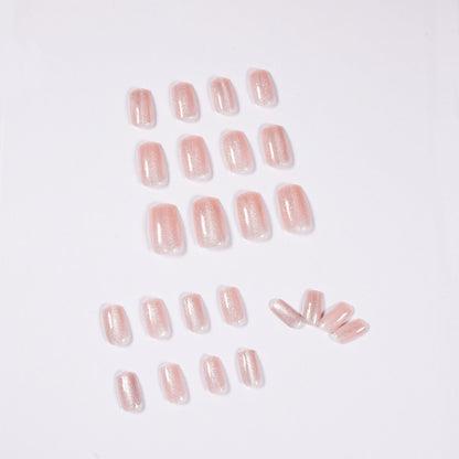 Crystal cat's eye PRESS ON NAILS