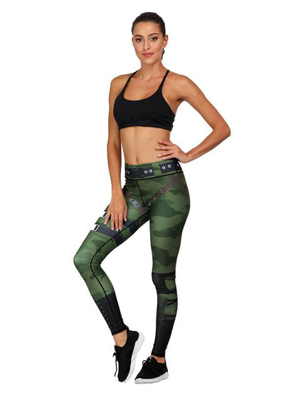 Sexy Sports Camouflage Leggings