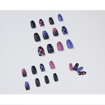 Mandarin duck flame cool PRESS ON NAILS