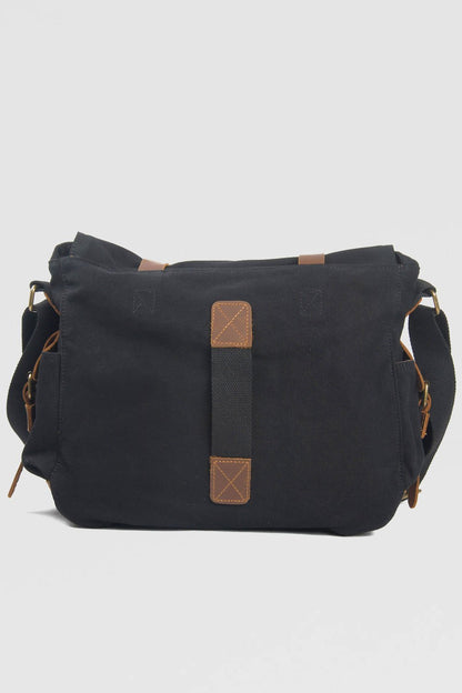 Canvas Multifunctional Leisure Shoulder Bag Backpack Messenger