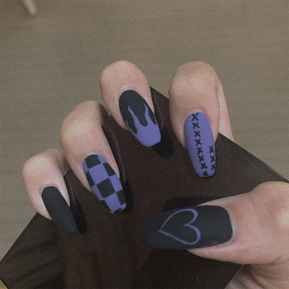 Mandarin duck flame cool PRESS ON NAILS